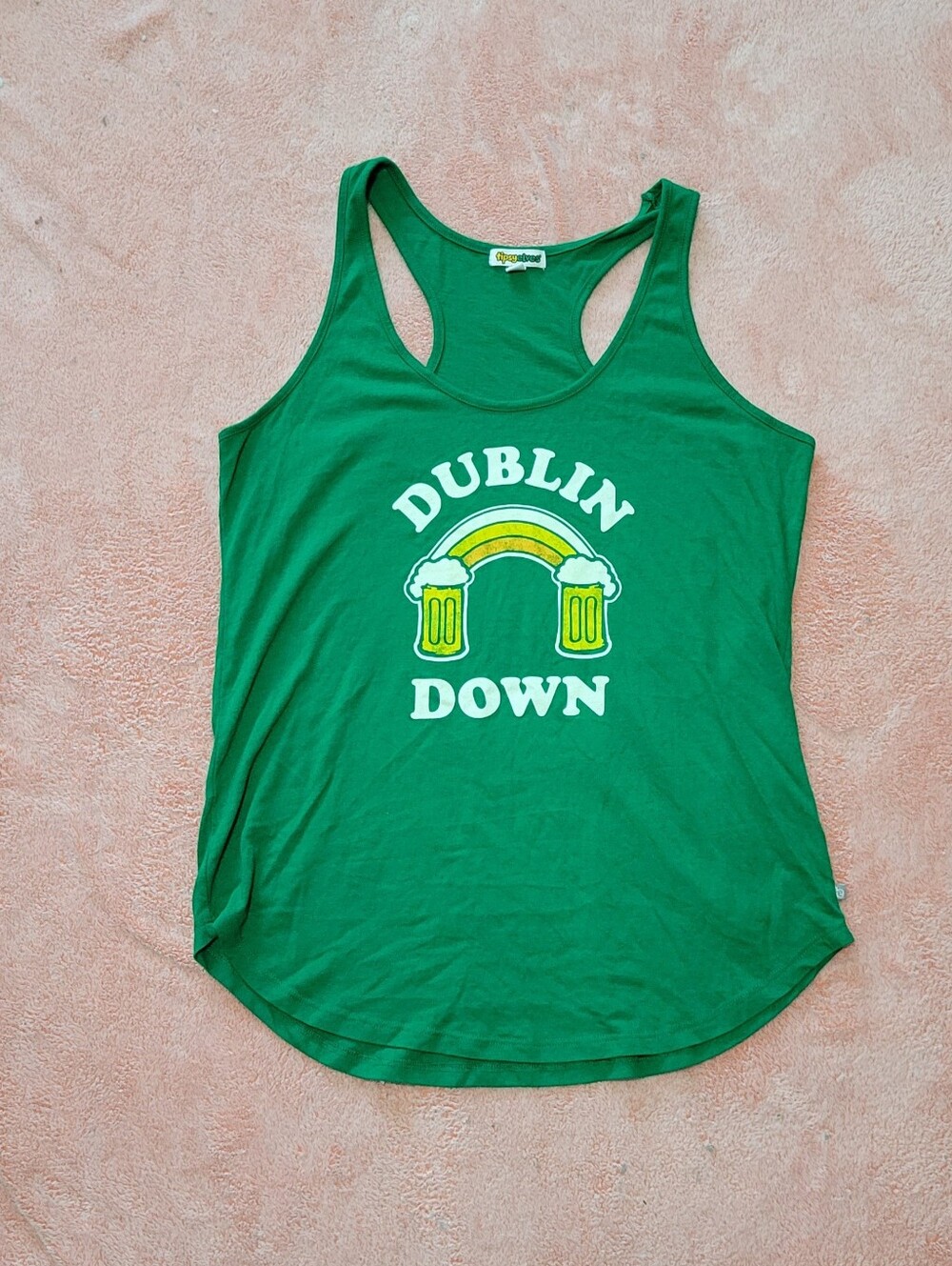 XL Dublin Down St.Patrick's Day Tank Top